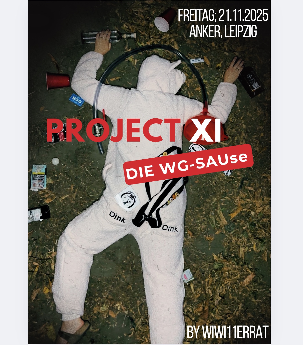 WiWi-Fasching | Project XI – WG-SAUse | die ultimative 2000er-Party